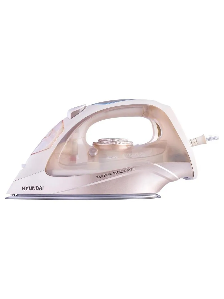 Утюг Hyundai H-SI02512 3200Вт бежевый/розовое золото - фото 4