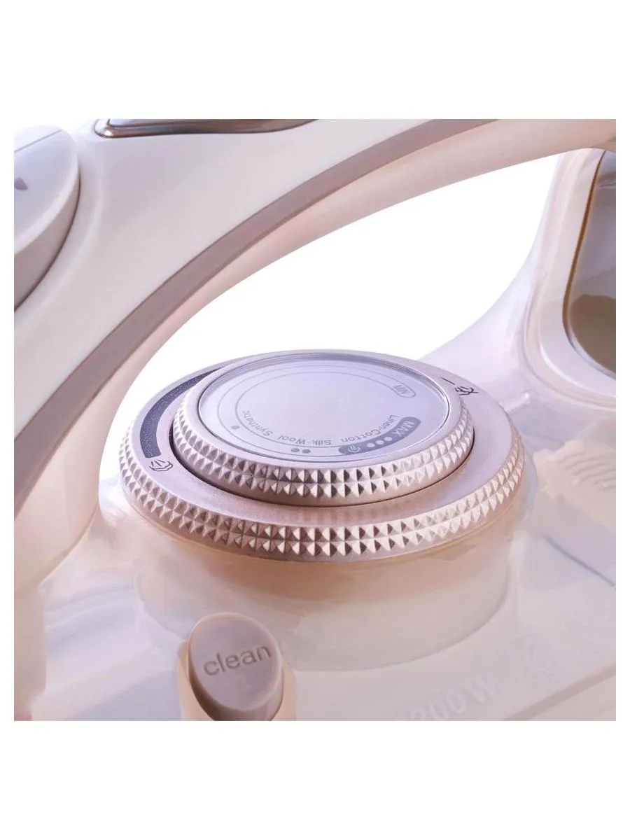 Утюг Hyundai H-SI02512 3200Вт бежевый/розовое золото - фото 6