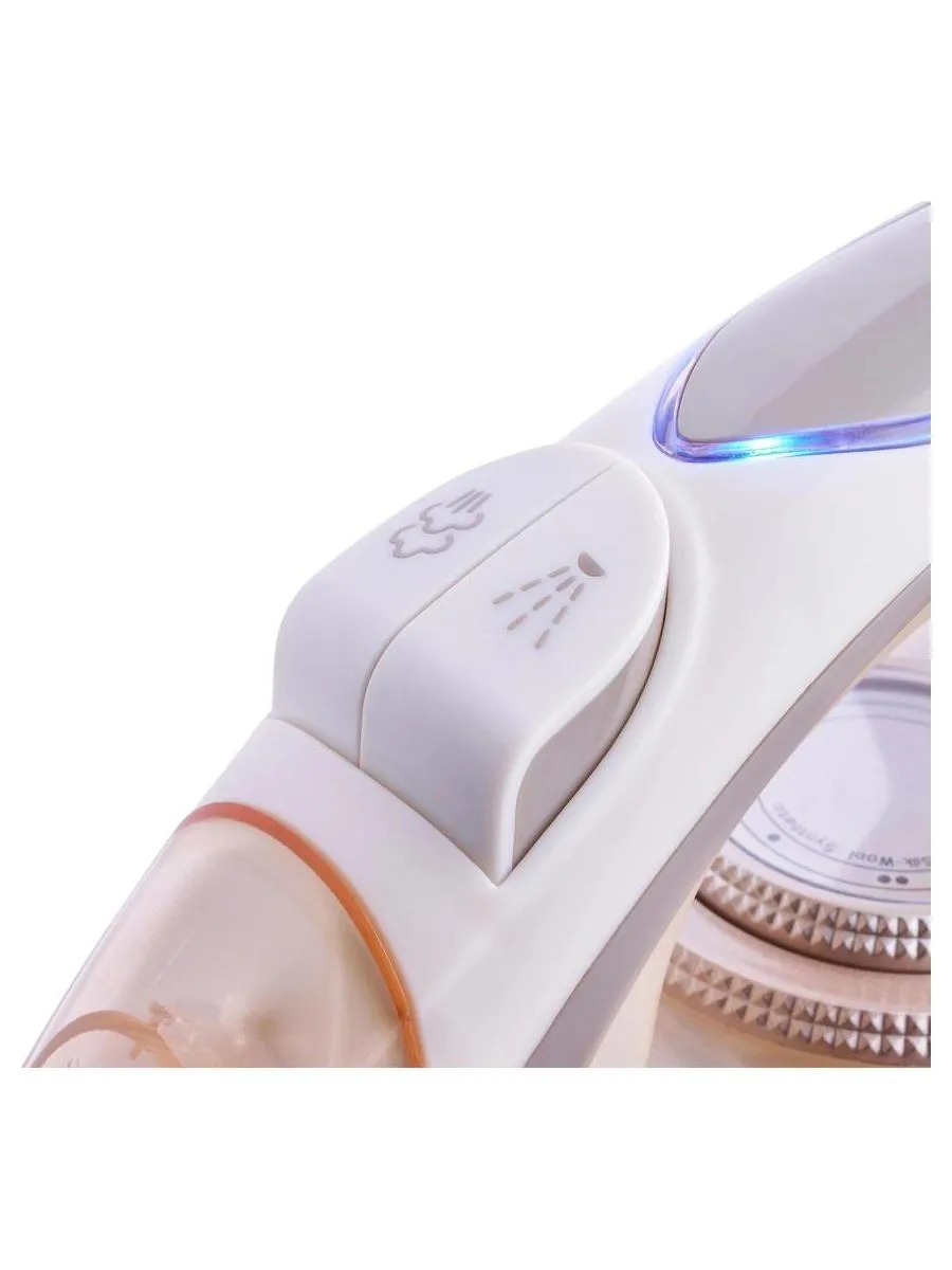 Утюг Hyundai H-SI02512 3200Вт бежевый/розовое золото - фото 7