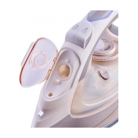 Утюг Hyundai H-SI02512 3200Вт бежевый/розовое золото - фото 8