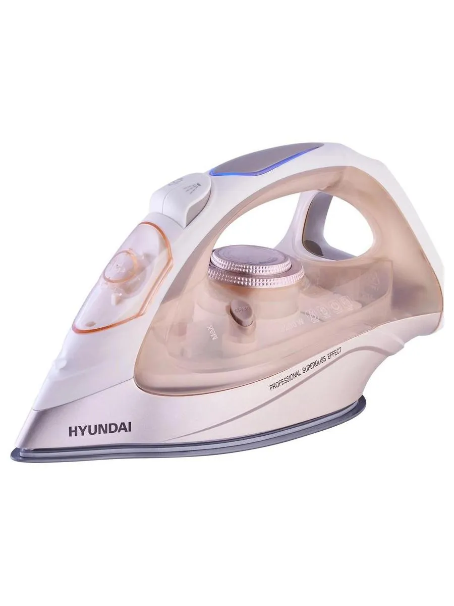 Утюг Hyundai H-SI02512 3200Вт бежевый/розовое золото - фото 1