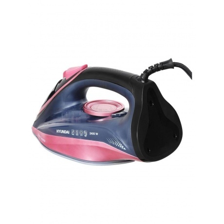 Утюг Hyundai H-SI01623 2400Вт черный/розовый - фото 3