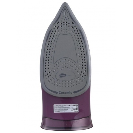 Утюг Hyundai H-SI01780 3100Вт розовый/бордовый - фото 7