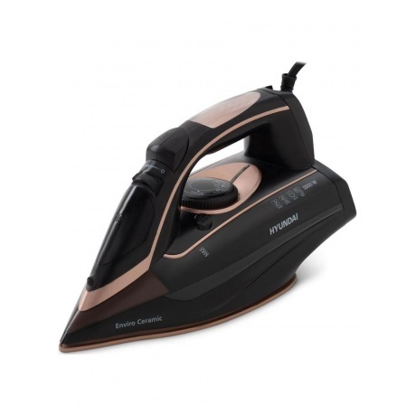 Утюг Hyundai H-SI01338 2800Вт черный/золотистый