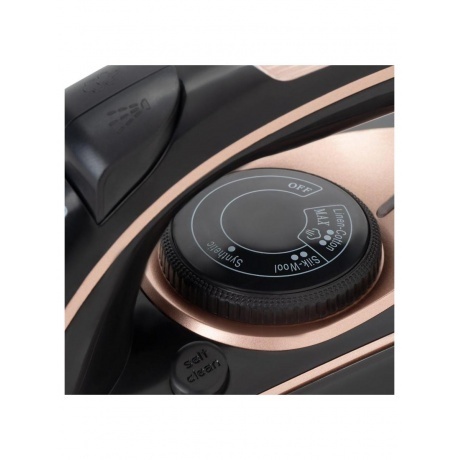 Утюг Hyundai H-SI01338 2800Вт черный/золотистый - фото 6