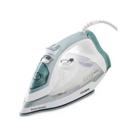 Утюг Hyundai H-SI01223 3000Вт белый/изумрудный