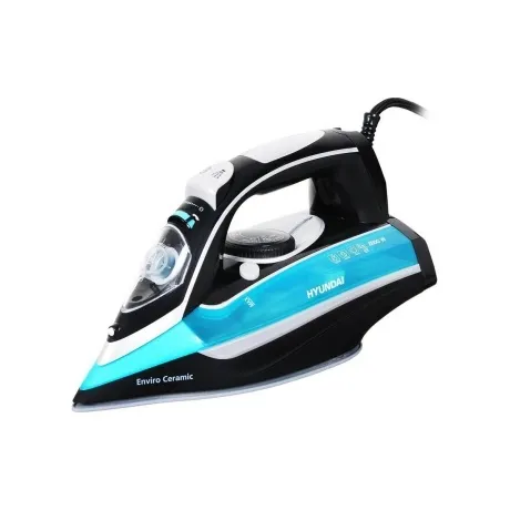 Утюг Hyundai H-SI01336 2800Вт черный/голубой