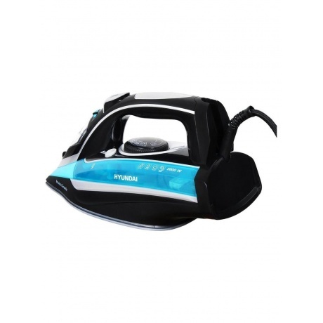 Утюг Hyundai H-SI01336 2800Вт черный/голубой - фото 6
