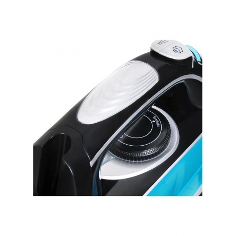 Утюг Hyundai H-SI01336 2800Вт черный/голубой - фото 9