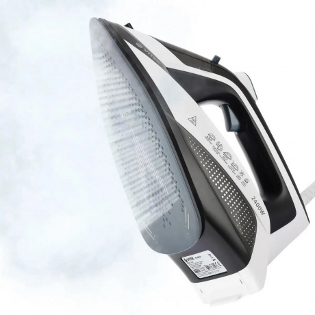 Утюг Vitek VT-8313 2400Вт белый/черный - фото 5