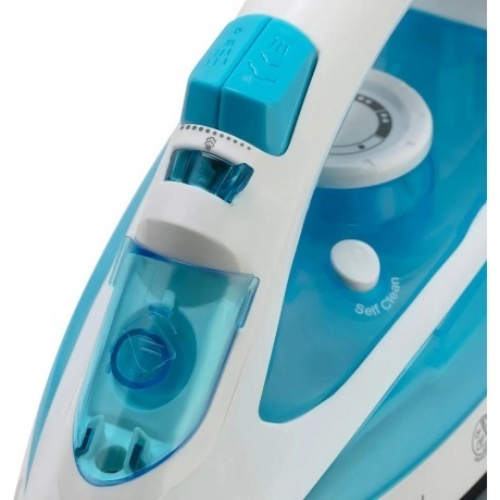 Утюг Maxwell MW-3055 2200Вт белый/синий - фото 5