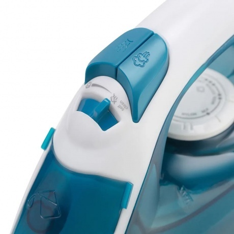 Утюг Maxwell MW-3056 1800Вт белый/синий - фото 5