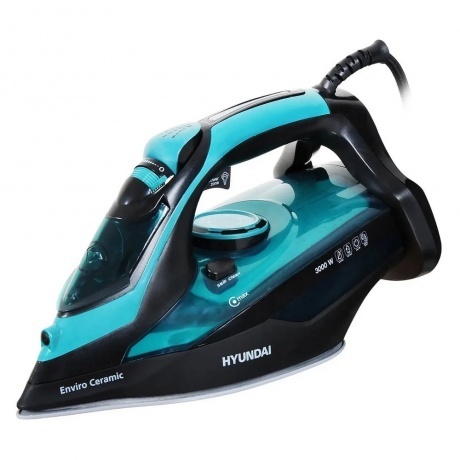 

Утюг Hyundai H-SI01221 3000Вт черный/зеленый хорошее состояние
