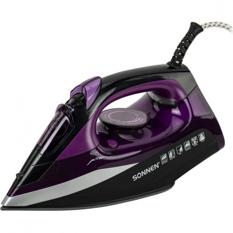 Утюг Sonnen SI-270, 2600Вт, керамическое покрытие, антикапля, ан...
