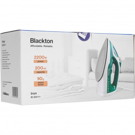 Утюг Blackton Bt SI3111 Белый-Зеленый - фото 9