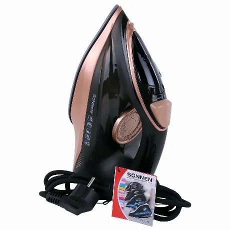 Утюг паровой SONNEN SI-6680, 2200 Вт, керамическое покрытие,анти...