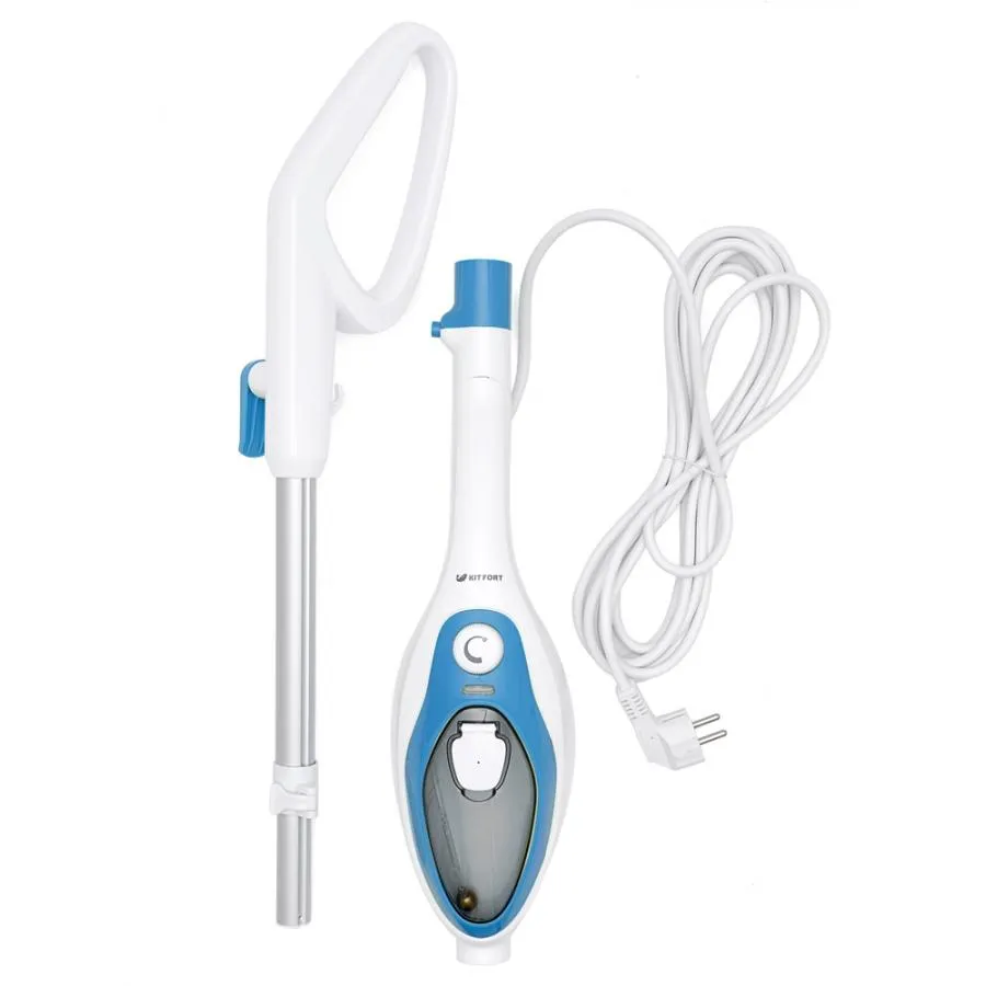 Паровая швабра Kitfort Kitfort KT-1004-1 голубая - фото 3