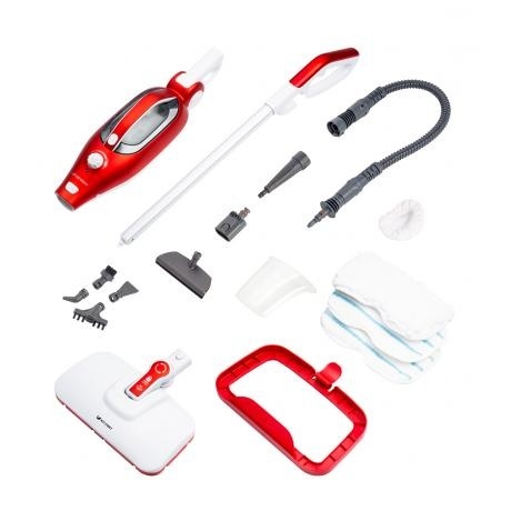 Паровая швабра Kitfort КТ-1005-2 красная - фото 2