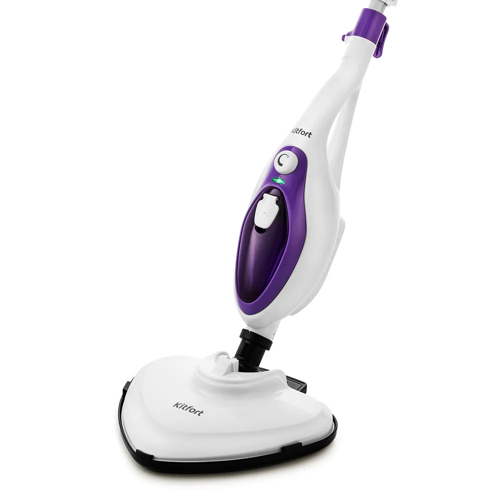 Паровая швабра Kitfort KT-1004-4 фиолетовый - фото 2