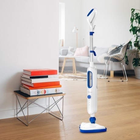 Паровая швабра Kitfort КТ-1048-3 синий - фото 9