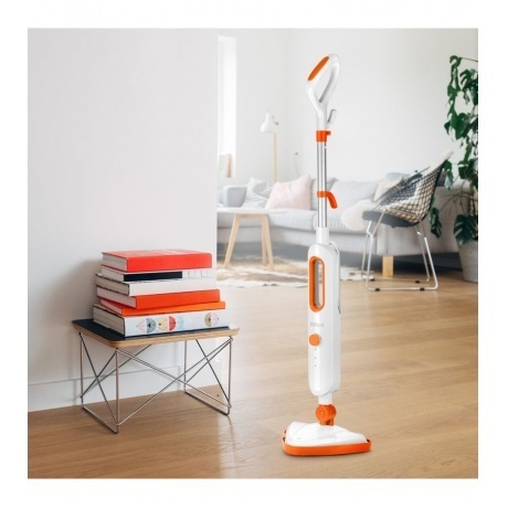 Паровая швабра Kitfort КТ-1048-2 оранжевый - фото 2