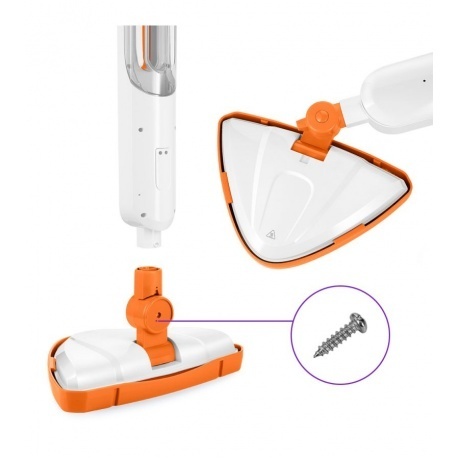 Паровая швабра Kitfort КТ-1048-2 оранжевый - фото 5