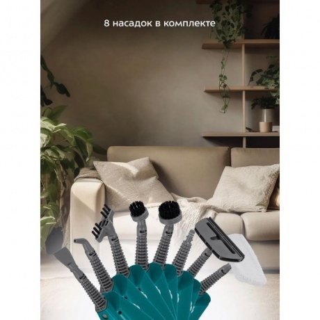 Паровая швабра 2 в 1 Kitfort КТ-3907 - фото 17