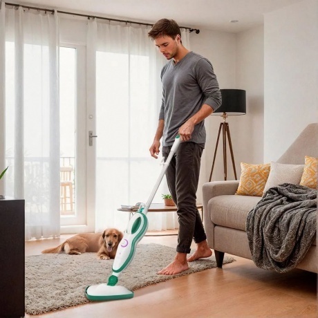 Паровая швабра 2 в 1 Kitfort КТ-3937 - фото 11