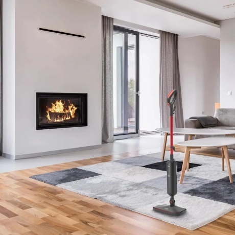 Швабра паровая Vitek VT-8188 1500Вт красный/черный - фото 6