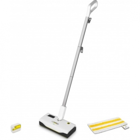 Швабра паровая Karcher KST 1 Upright 1300Вт белый/серый - фото 2