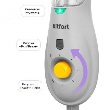 Паровая швабра Kitfort КТ-3933 - фото 4