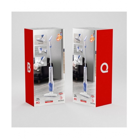 Паровая швабра BQ SM1001 Белый-синий - фото 8