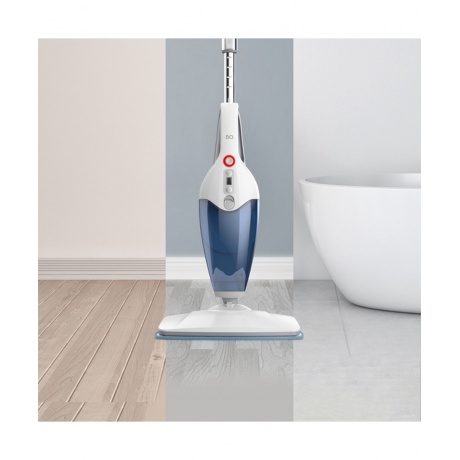 Паровая швабра BQ SM2009 Белый-голубой - фото 2