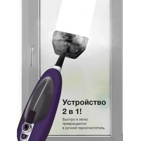 Паровая швабра Blackton Bt SM1114 Белый-голубой - фото 3