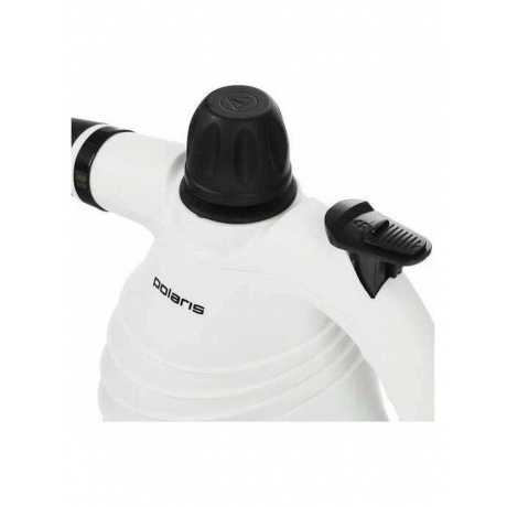 Пароочиститель Polaris PSC 1102C черно-белый - фото 14