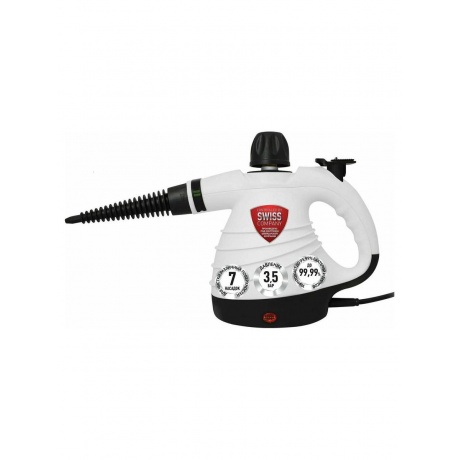 Пароочиститель Polaris PSC 1102C черно-белый - фото 6