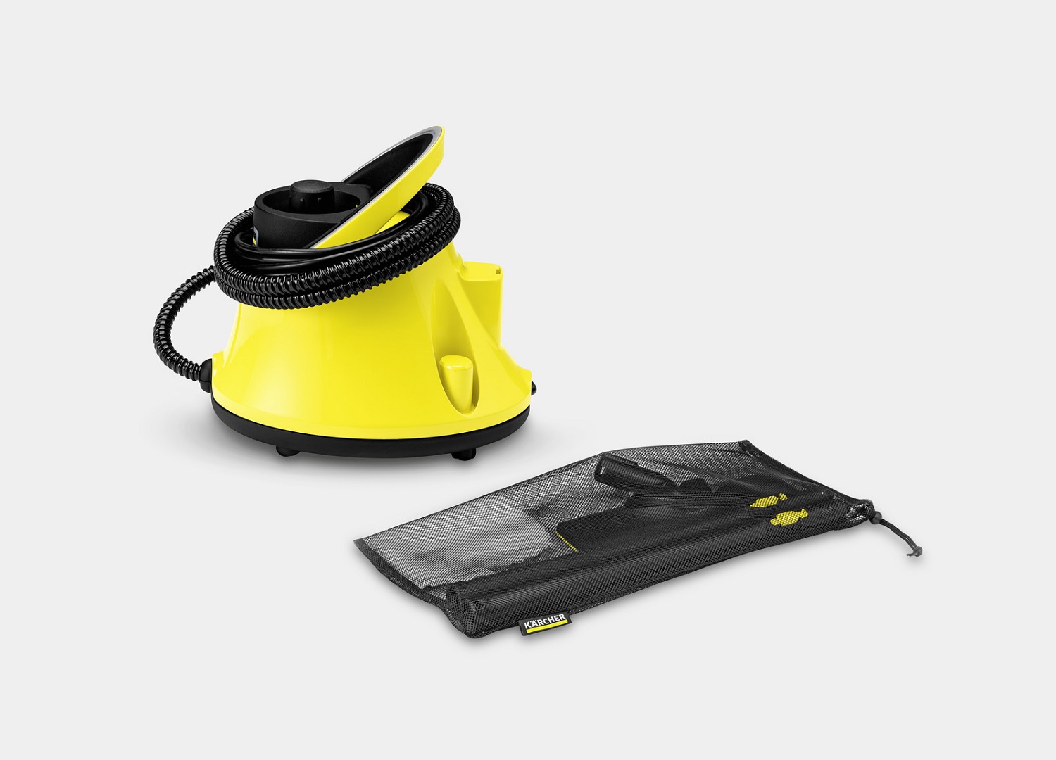 Пароочиститель напольный Karcher EasyFix SC 2 Deluxe желтый/черный - фото 4