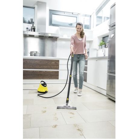 Пароочиститель напольный Karcher EasyFix SC 2 Deluxe желтый/черный - фото 6