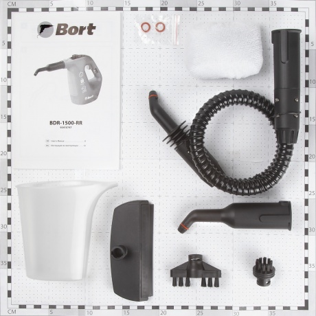 Пароочиститель Bort BDR-1500-RR - фото 4