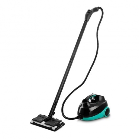 Пароочиститель Kitfort КТ-9103-3 бирюзовый, 2000 Вт