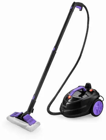 Пароочиститель Kitfort КТ-9104-1 черно-фиолетовый