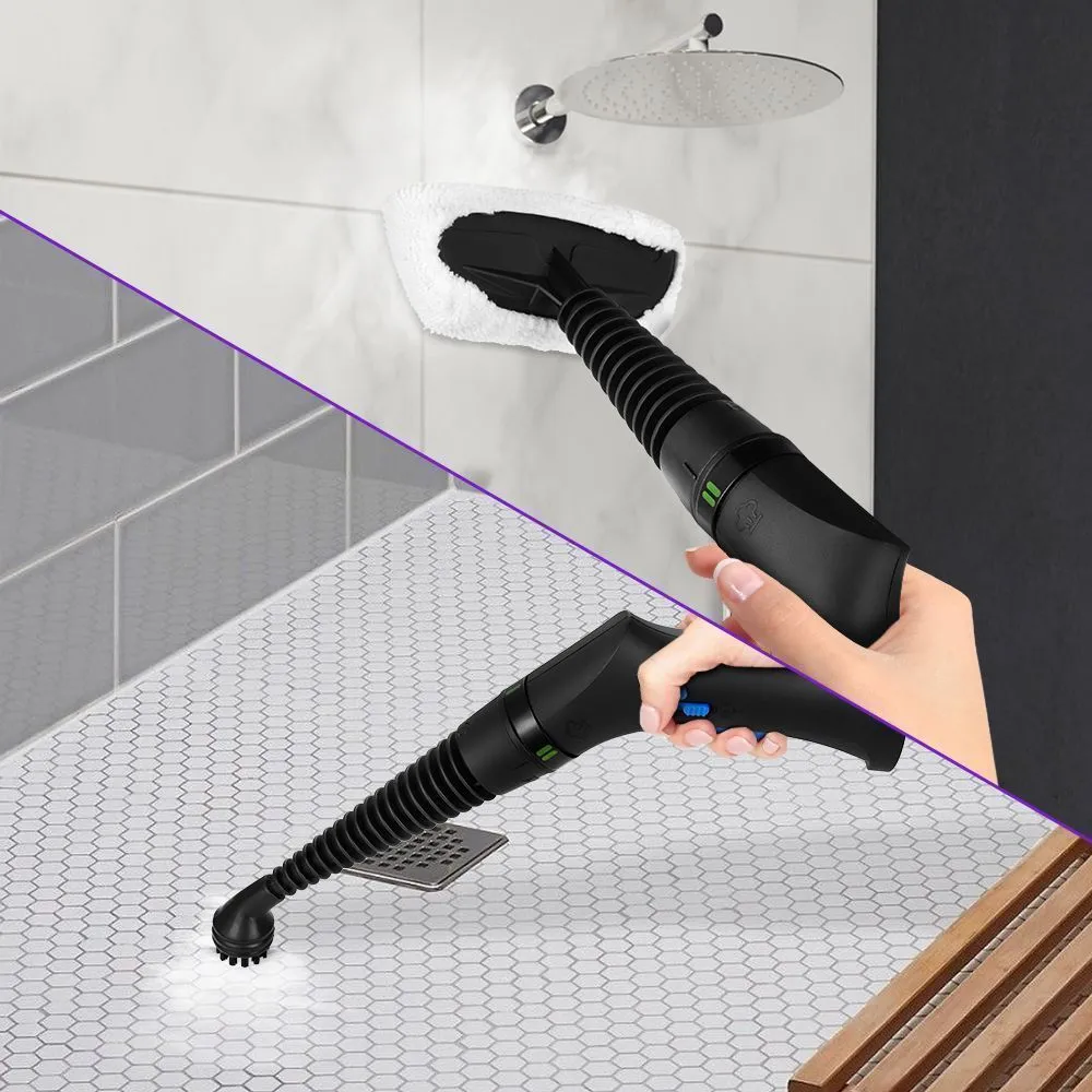 Пароочиститель Kitfort КТ-9136-3 черно-синий - фото 9