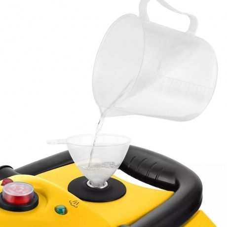 Пароочиститель Kitfort КТ-9136-1 черно-желтый - фото 7