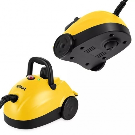 Пароочиститель Kitfort КТ-9136-1 черно-желтый - фото 10
