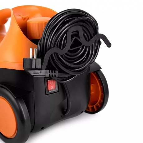 Пароочиститель Kitfort КТ-9141-2 черно-оранжевый - фото 10