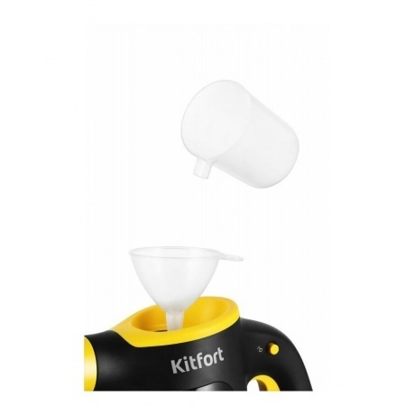 Пароочиститель Kitfort КТ-9170-3 черно-желтый - фото 9