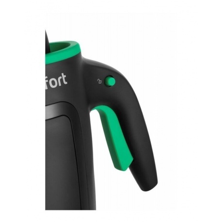 Пароочиститель Kitfort КТ-9170-2 черно-зеленый - фото 4