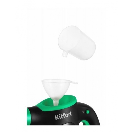 Пароочиститель Kitfort КТ-9170-2 черно-зеленый - фото 10