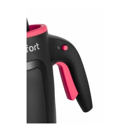 Пароочиститель Kitfort КТ-9170-1 черно-малиновый - фото 4