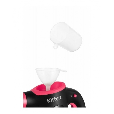 Пароочиститель Kitfort КТ-9170-1 черно-малиновый - фото 10